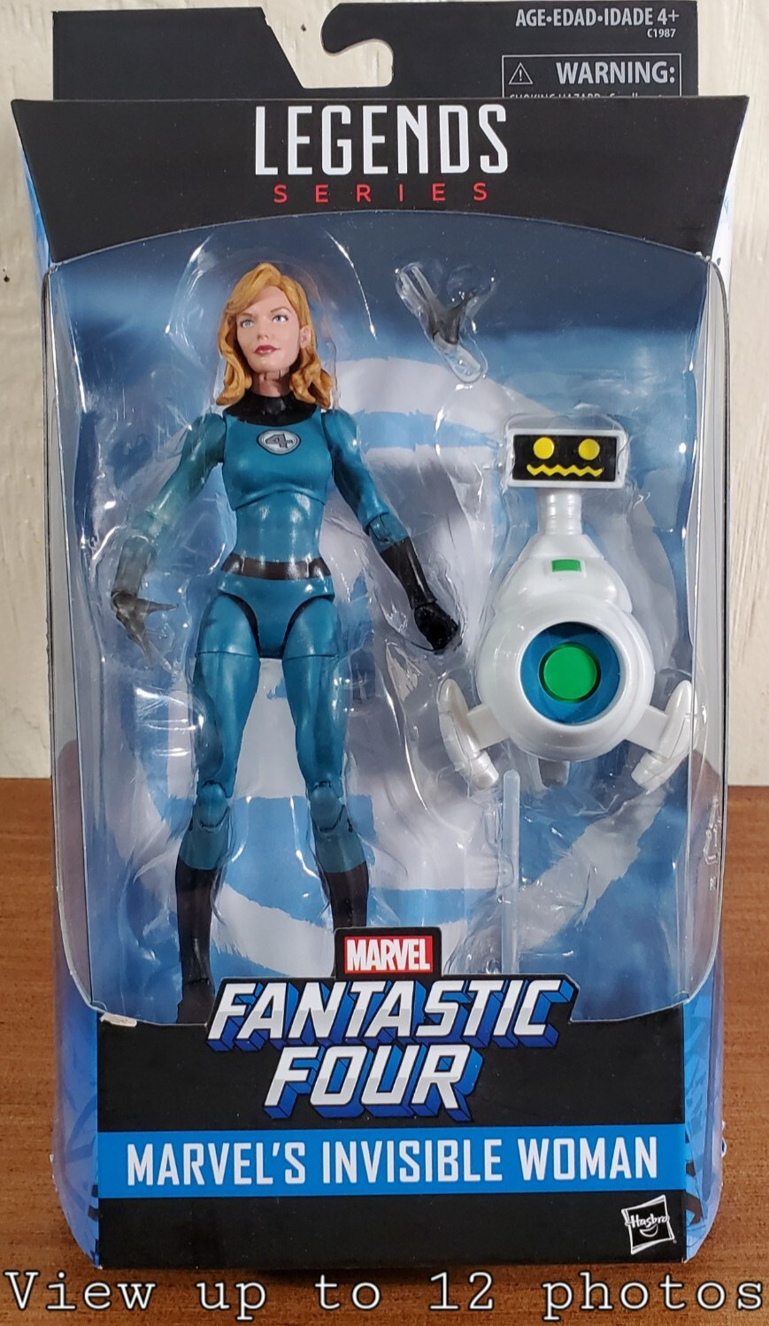 Marvel Invisible Woman 2016 Fantastic Four Legends Series 6&Prime; Figure NIB