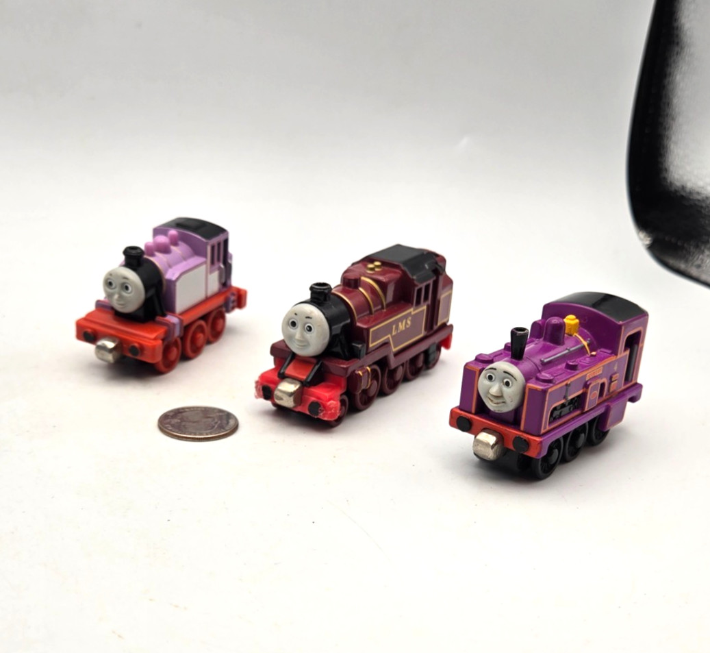 Thomas & Friends Train Diecast Metal Take n Play Along Lot 3 Arthur Culdee Rosie
