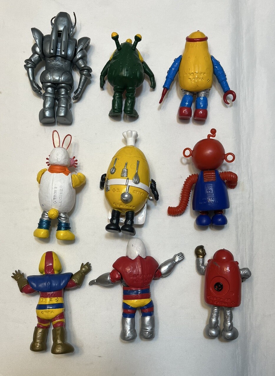 Vintage 1998 ROBOCON & Friends Complete GASHAPON Lot Bandai Japan y2k Banpresto