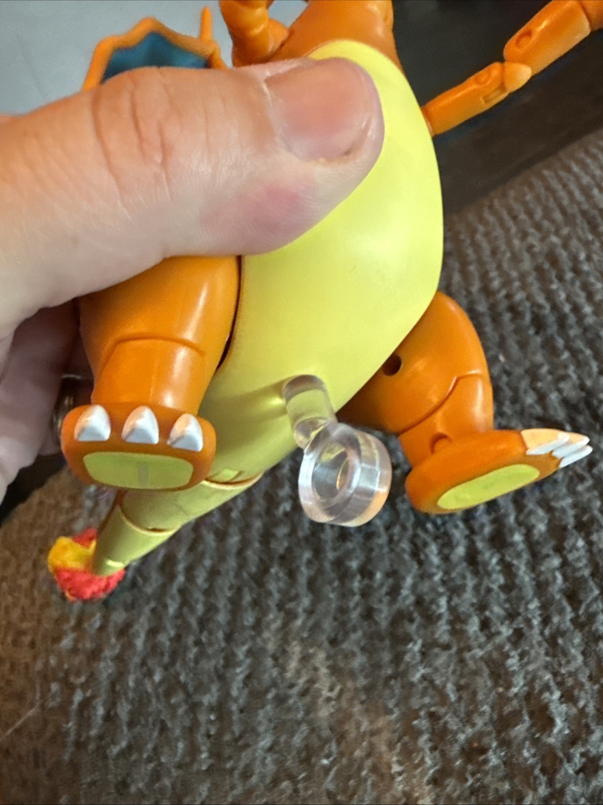 Pokemon SELECT Charizard 6&Prime; Super Articulated Action Figure 2021 Jazwares Used