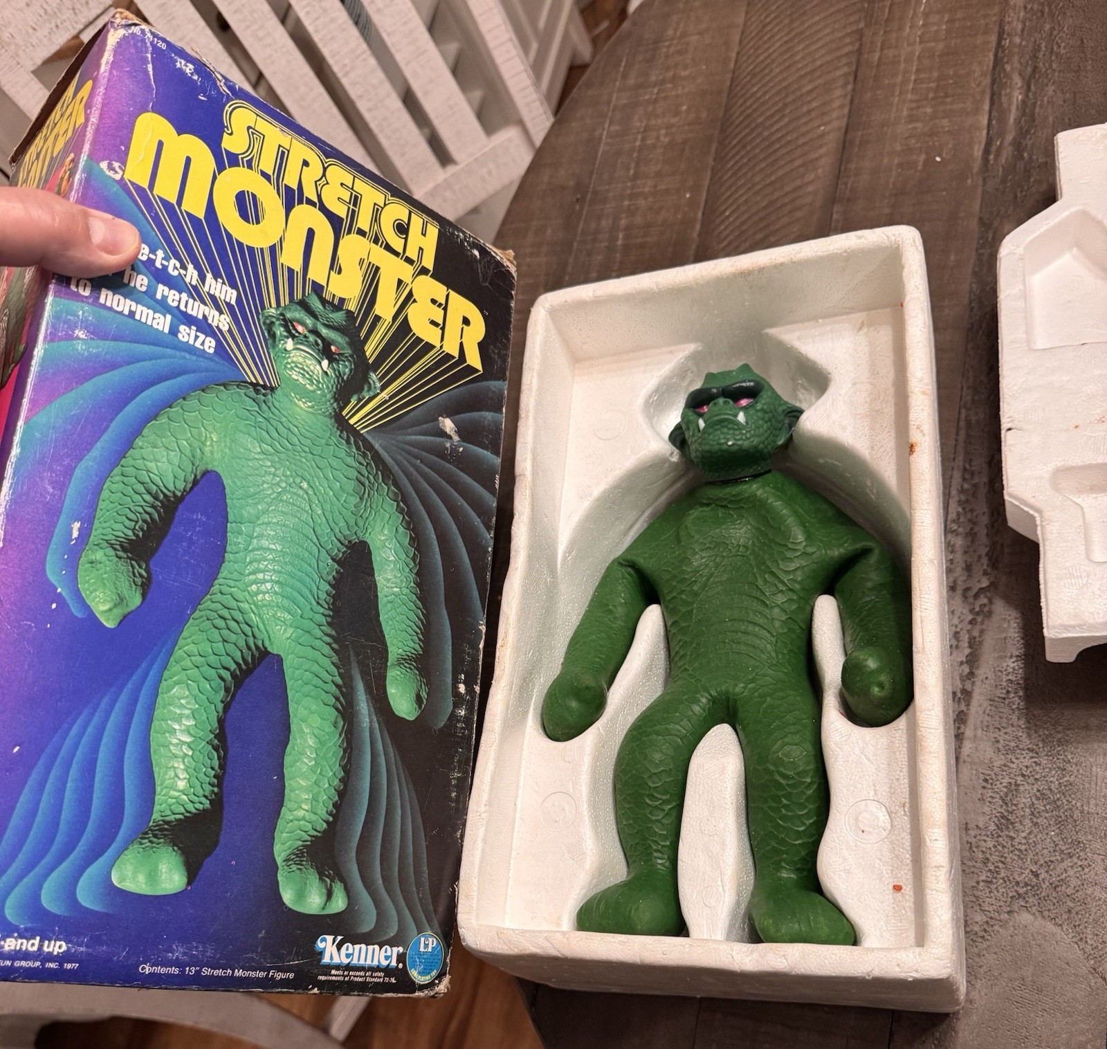 NEW Original 1976 Kenner Stretch Armstrong MONSTER Toy w/Box ~ Stretchy ~ $3,600