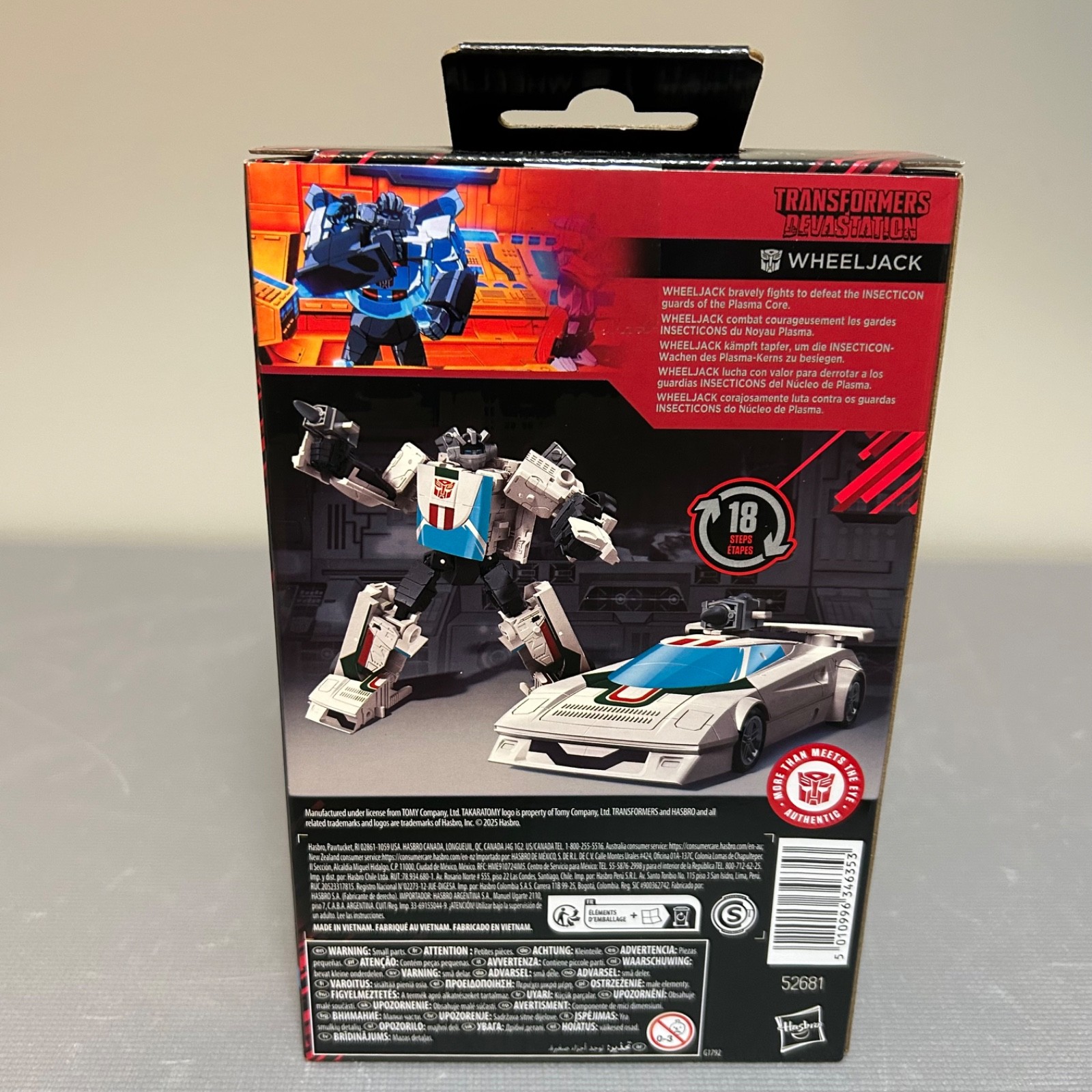 Transformers Studio Series Devastation Wheeljack Hasbro Action Figure New Sealed