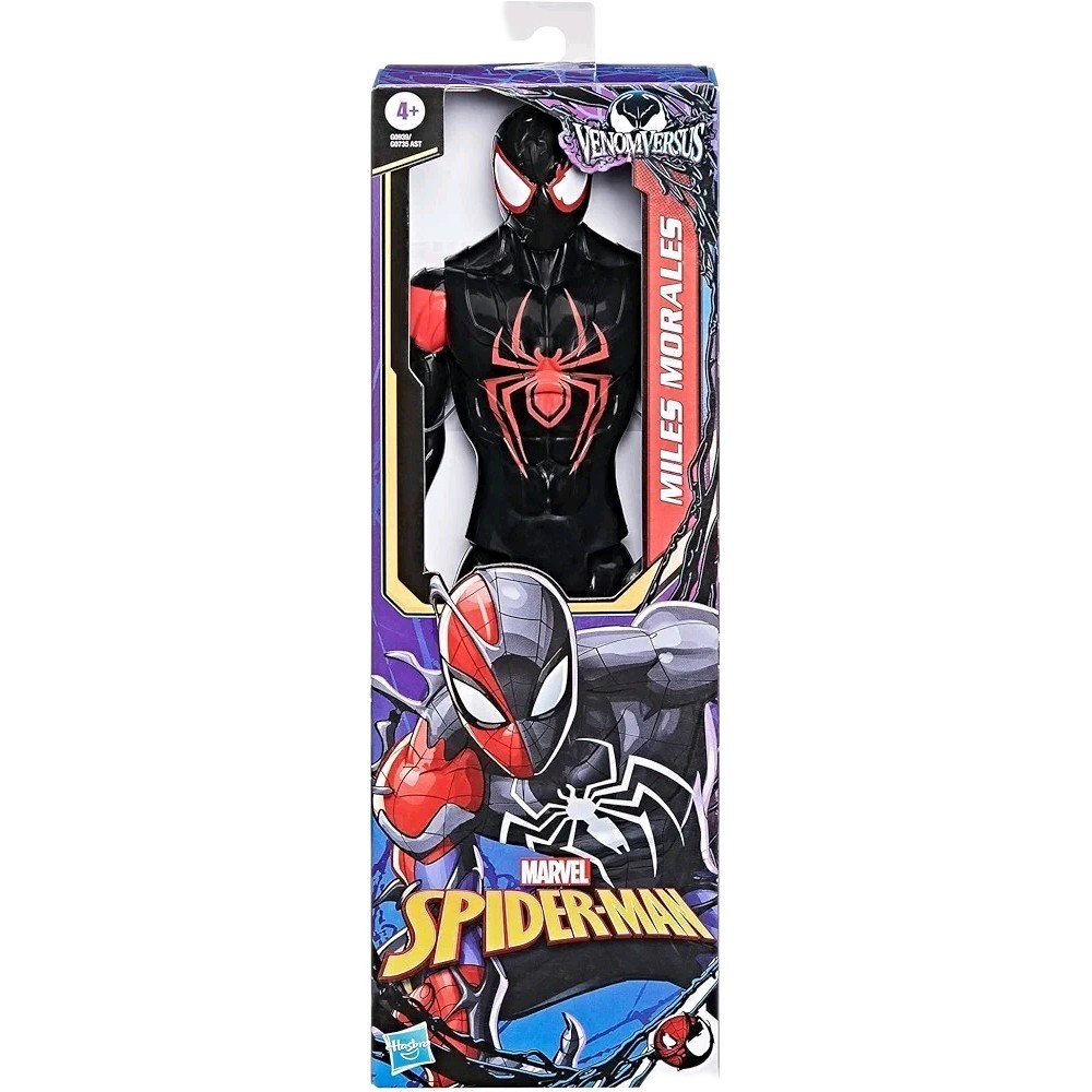 Marvel Titan Hero Series VenomVersus Miles Morales 12&Prime; Figure BRAND NEW