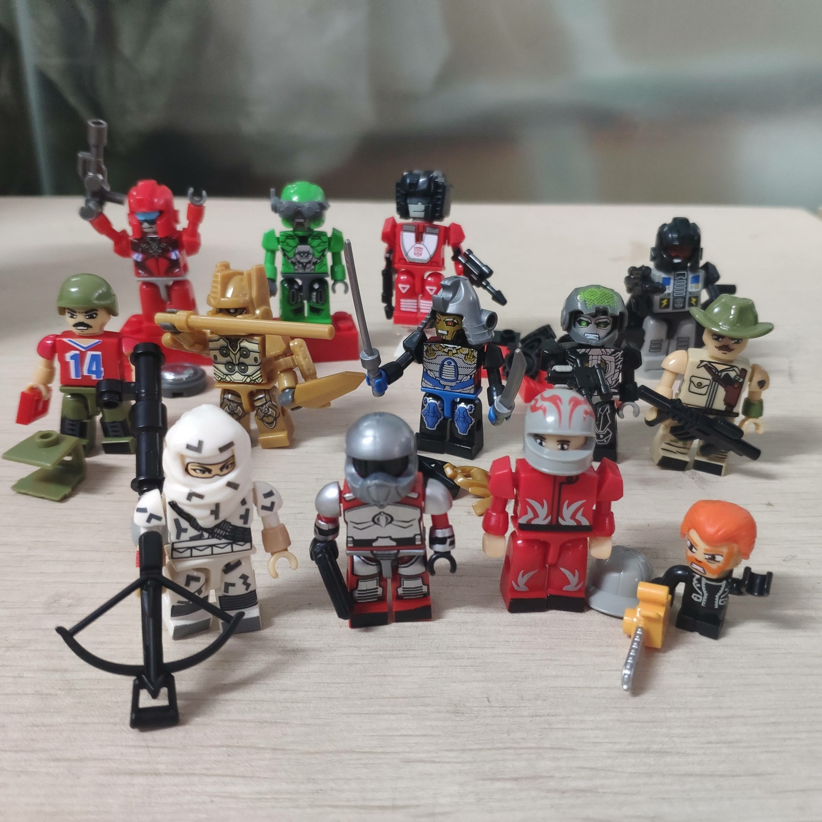 KRE-O Transformers Robot Soldier Knight GI Joe KREON Buliding Toys – Your Choice