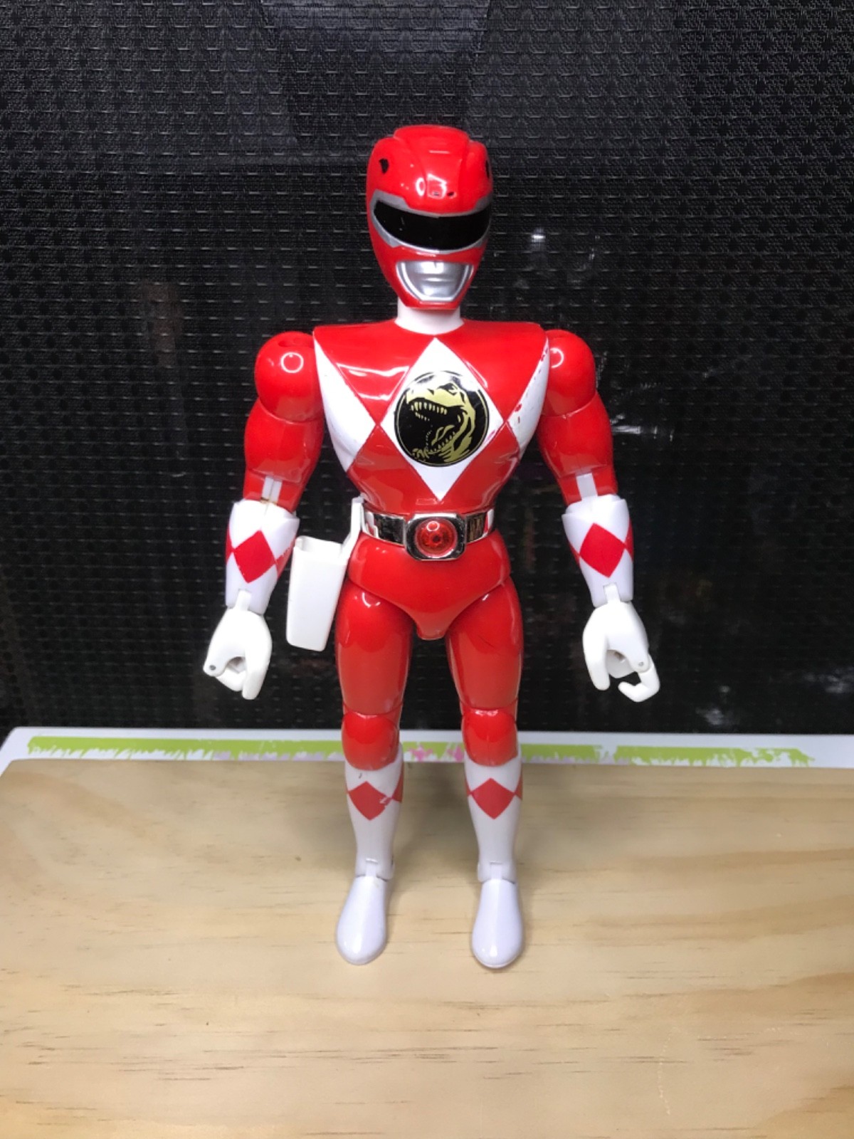 1993 MMPR Mighty Morphin Power Rangers Red Ranger Figure 8 Inches