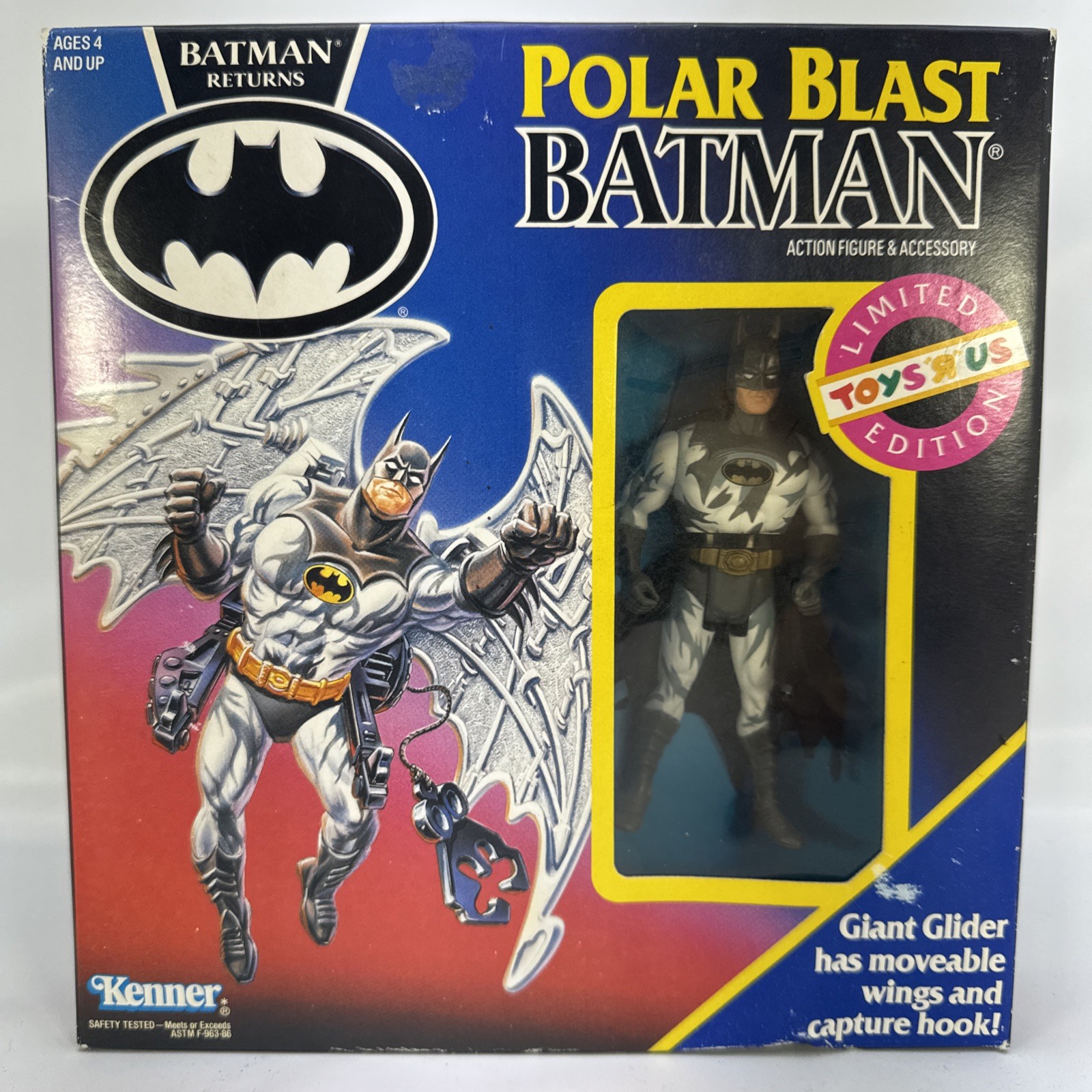 Batman Returns Polar Blast Action Figure Toys R Us Limited Kenner 1991