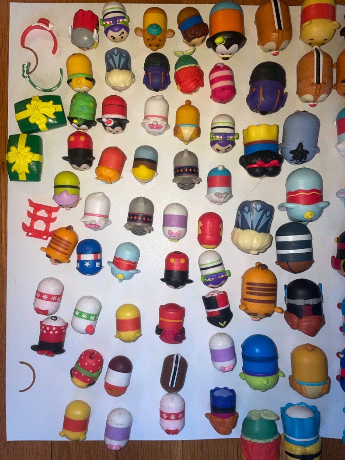 Disney Tsum Tsum Small Medium Large Figure And Accessories Lot 100+ Pieces