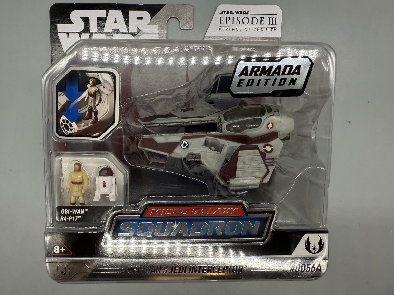 Star Wars Micro Galaxy Squadron Obi-Wan’s Jedi Interceptor #0056A