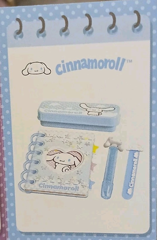 Miniverse Hello Kitty & Friends Series 3 Cinnamoroll Notebook Kit
