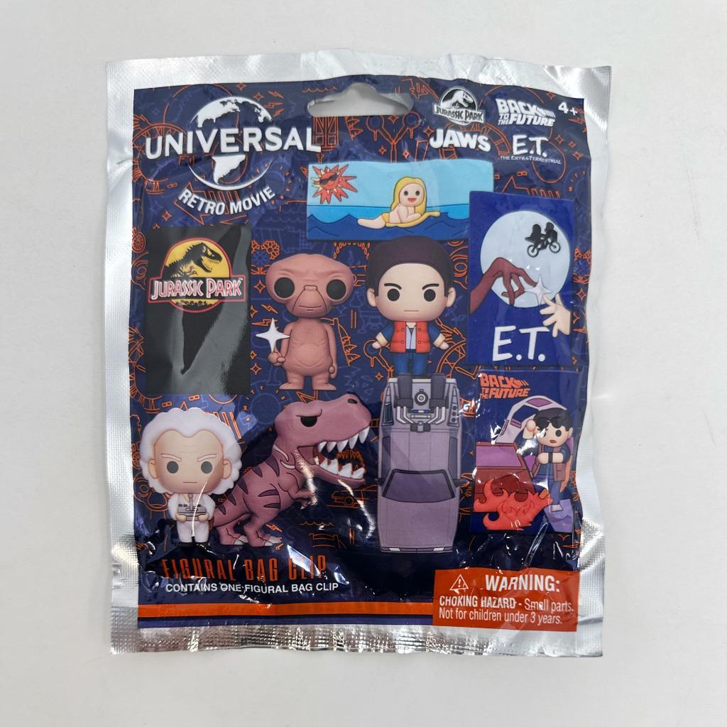 Universal Retro Movie Figural 3D Bag Clip – YOU CHOOSE!