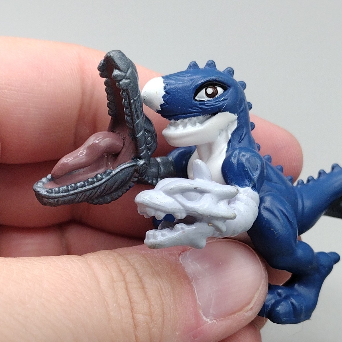 Vintage 2001 Deltamon Digimon Digital Monsters H-T Bandai Mini Action Figure