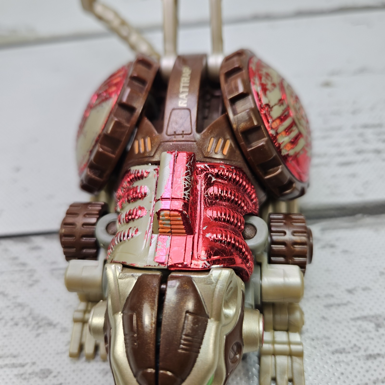 Hasbro Transformers Beast Wars Transmetals Rattrap 1997 Deluxe Vintage 5&Prime; Figure