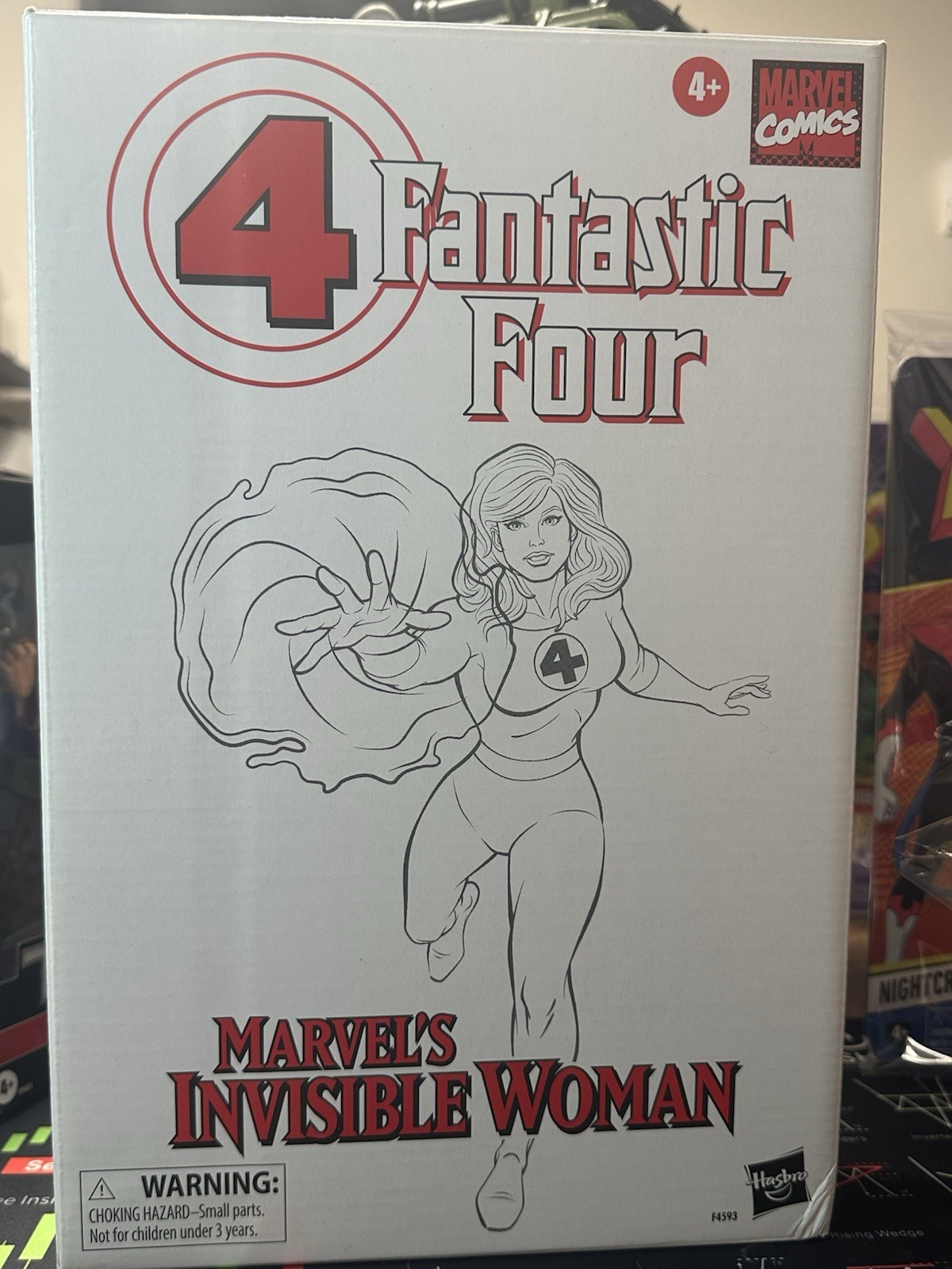 NIB Marvel Legends 6&Prime; Fantastic Four Invisible Woman Hasbro Pulse Exclusive