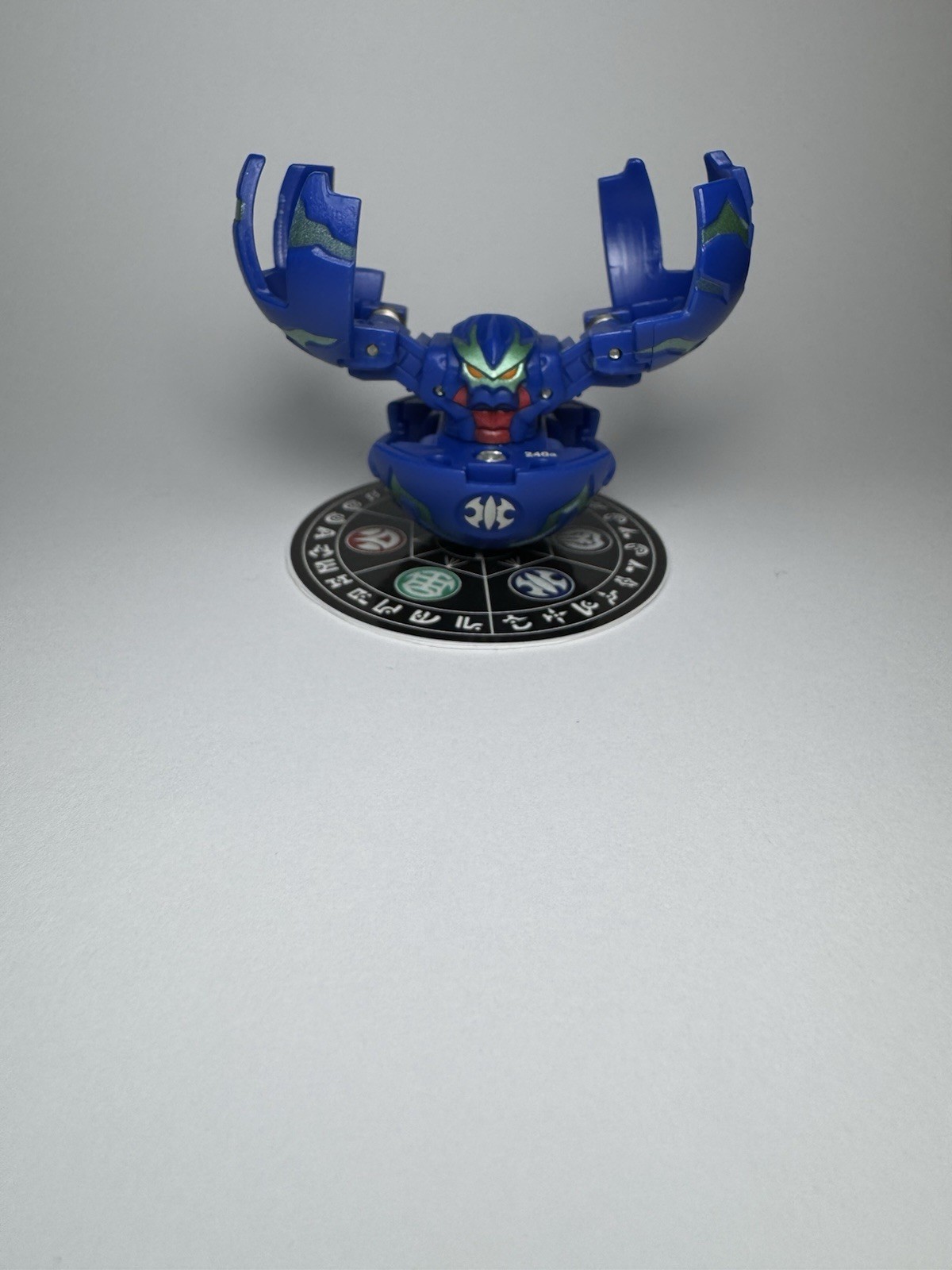 Bakugan Battle Brawlers Aquos Fear Ripper B2 240g MG Japan Vintage Toy