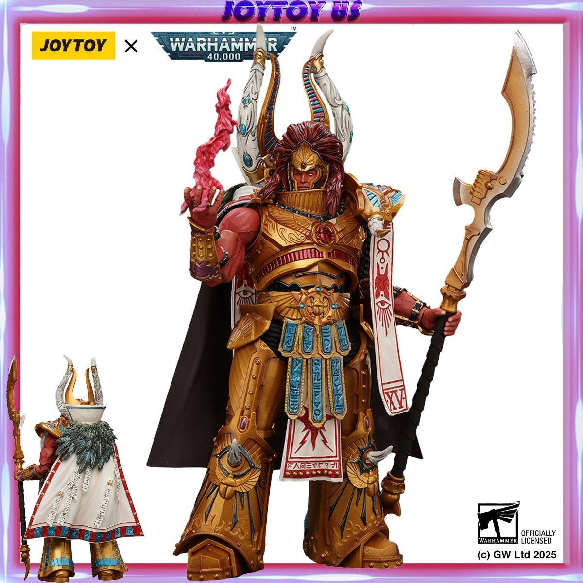 JOYTOY Warhammer 40K Thousand sons Magnus the Red Primarch of the XVth Legion