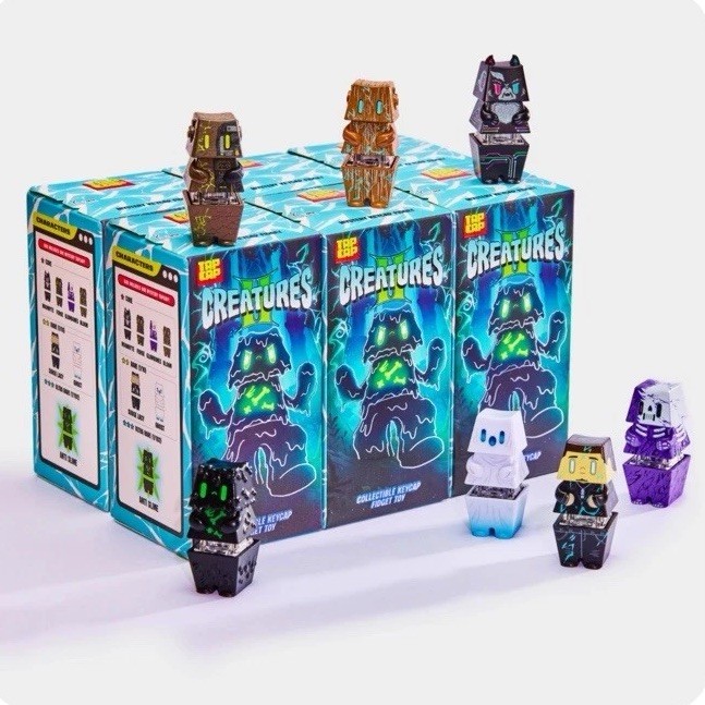 Tap Caps Series 2 Creatures Mystery Box – SEALED UNOPENED – SHIPS NEXT DAY!