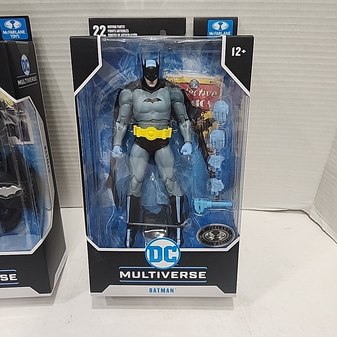 DC MULTIVERSE MCFARLANE TOYS BATMAN YEAR ONE GOLD LABEL BATMAN Det Comics Chase