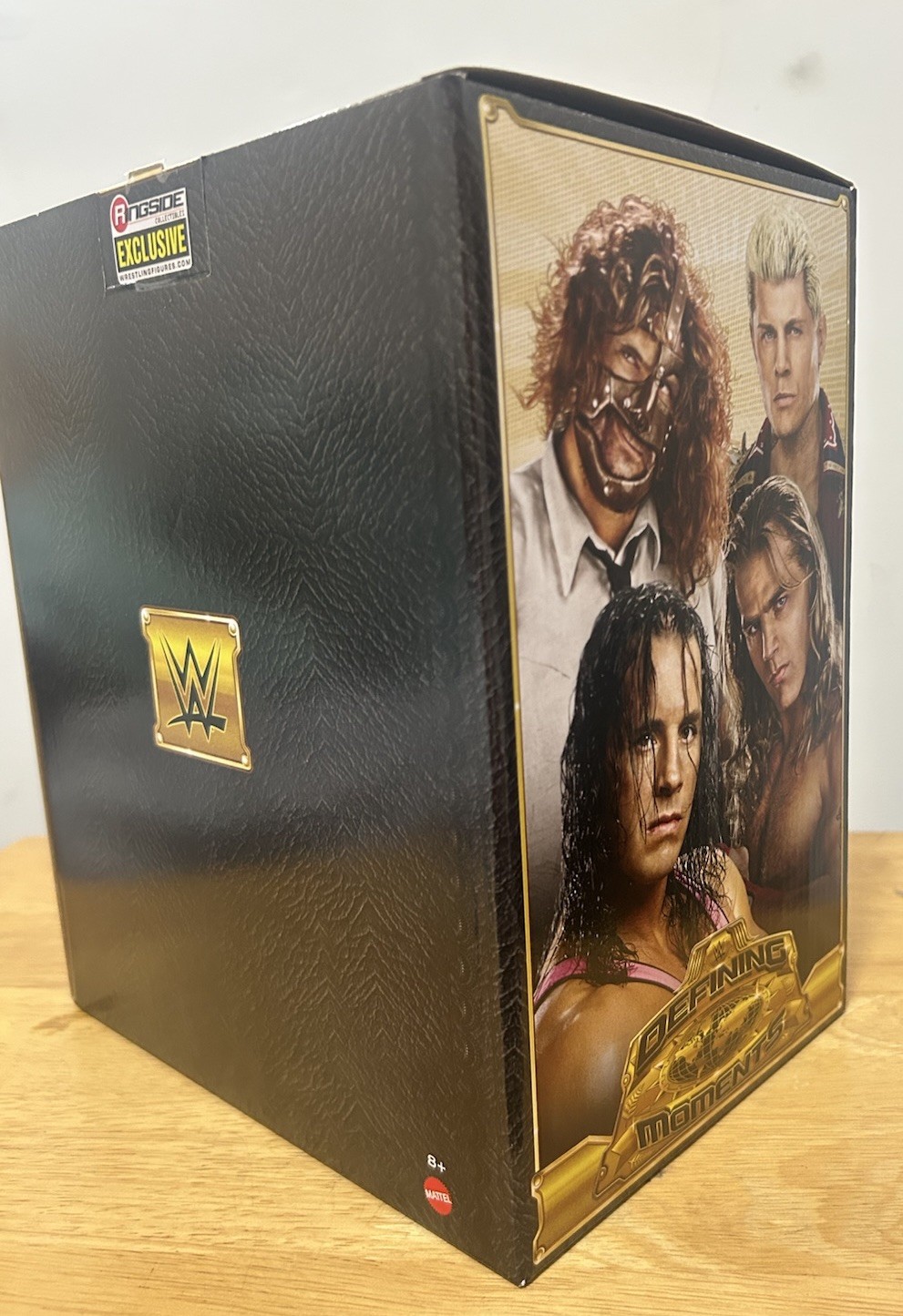 WWE DEFINING MOMENTS EMPTY BOX NO FIGURES BOX ONLY BRET SHAWN CODY MANKIND 2023