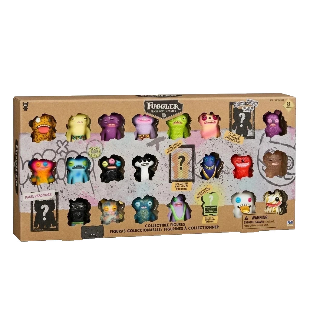 Fuggler Funny Ugly Monster 24 Pack Mini Figures Set Costco Exclusive