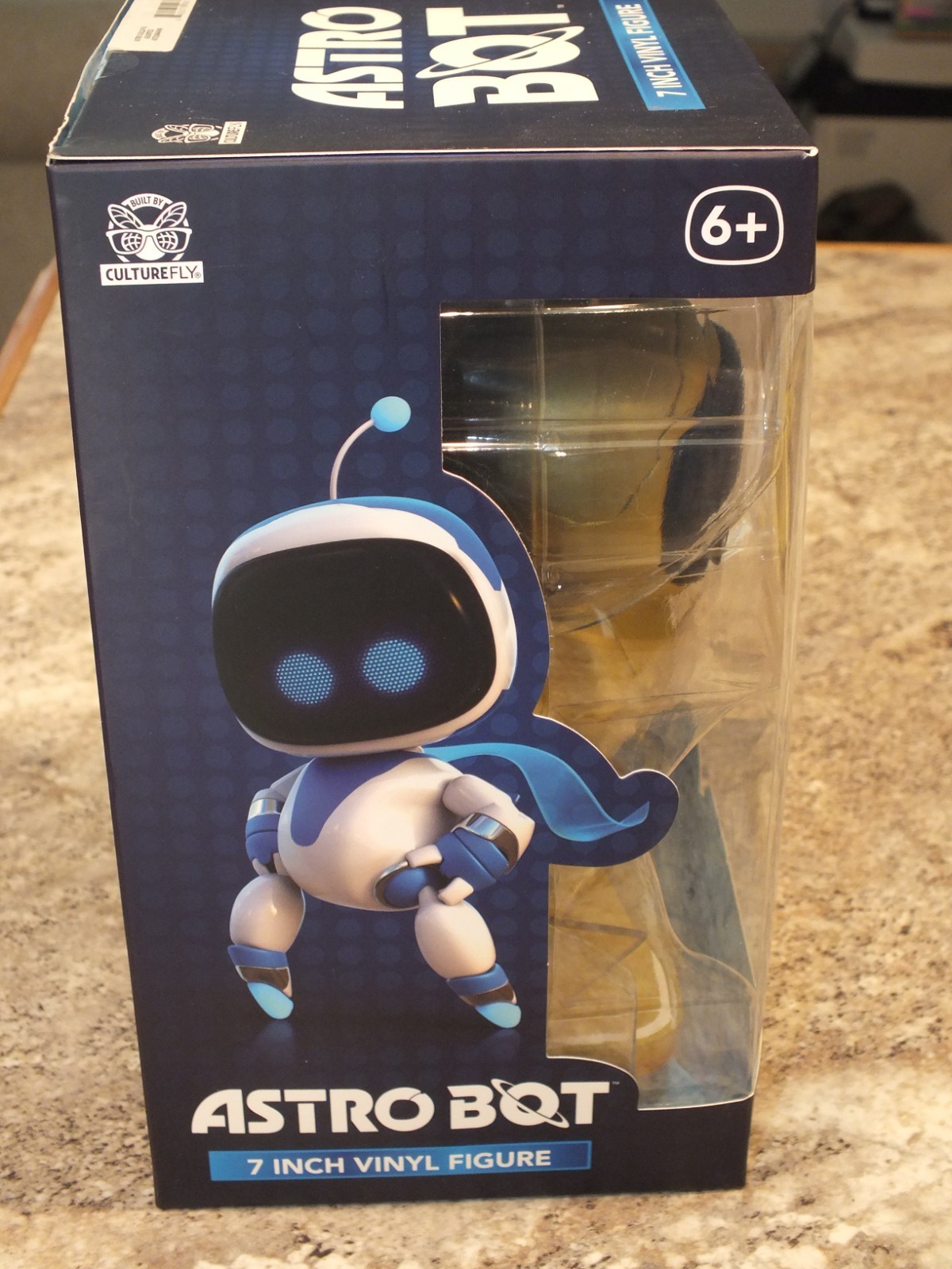 Astro Bot Gold Vinyl Figure 7-Inch by CultureFly – Limited Edition – New Sealed
