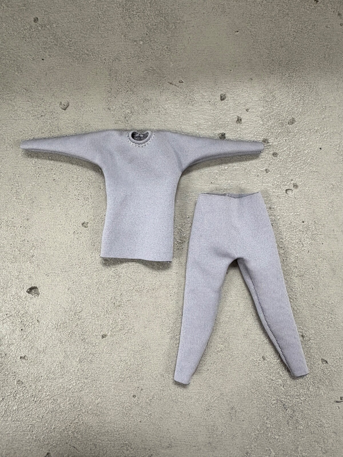 MI-BDST-GY-L: 1/12 Grey bodysuit for 6&Prime; VToys GWToys Muscular body