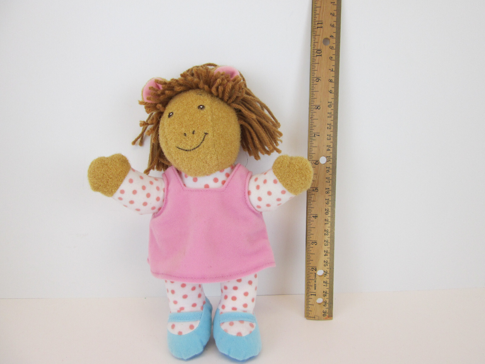 PLAYSKOOL PBS Arthur TALKING D.W. SISTER 10&Prime; Plush Doll Toy Marc Brown WORKS