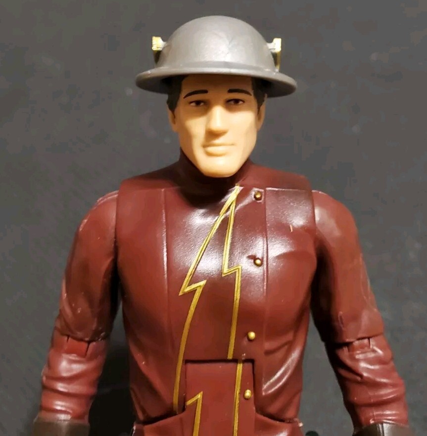 COMPLETE DC Multiverse Earth-2 THE FLASH Jay Garrick King Shark Wave Mattel 2017