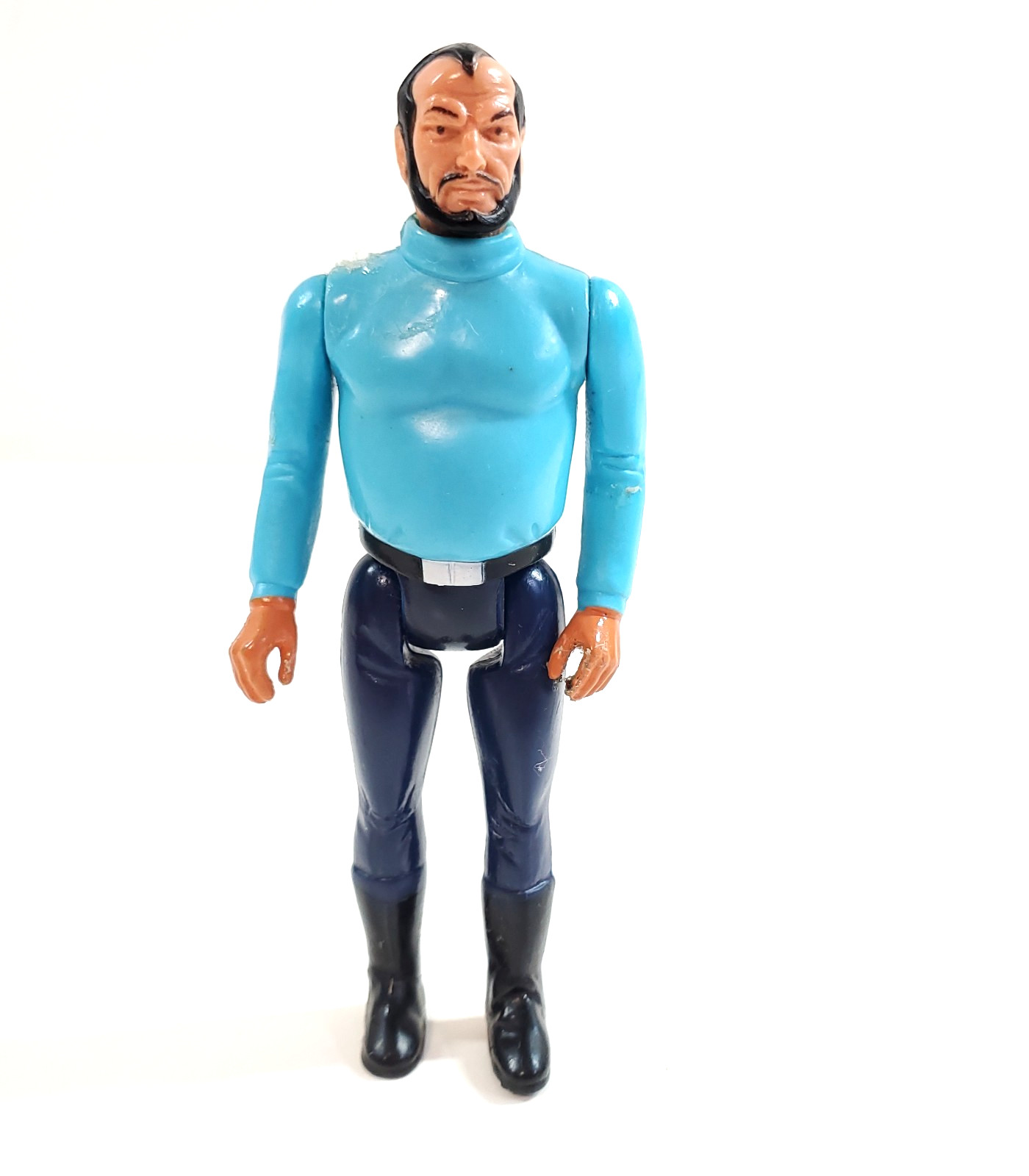 Vintage 1979 Flash Gordon Dr. Zarkov Mattel Action Figure 4&Prime; KFS Hong Kong