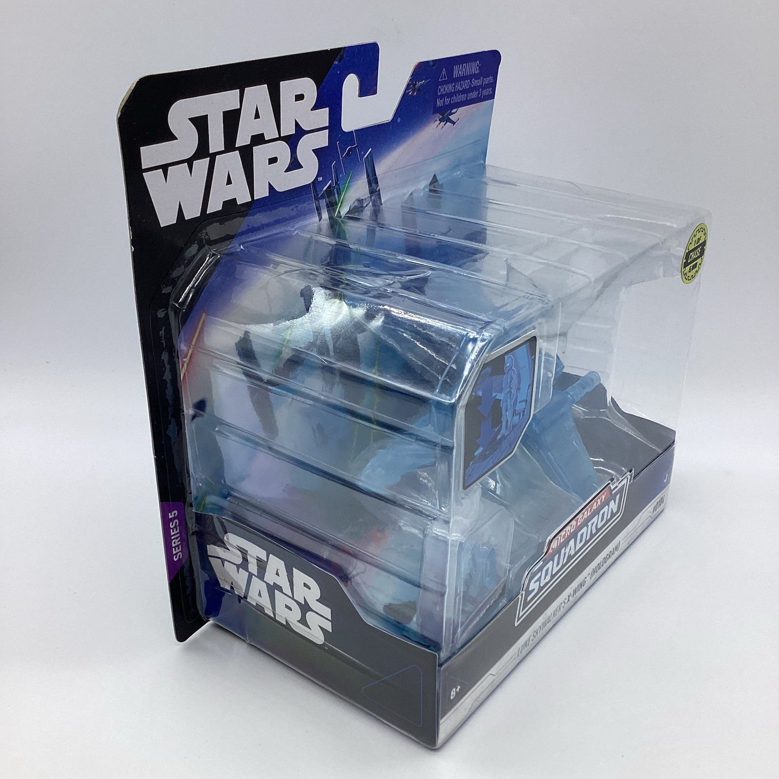 Star Wars Micro Galaxy Squadron Series 5 Luke Skywalker&rsquo;s X-Wing Hologram CHASE