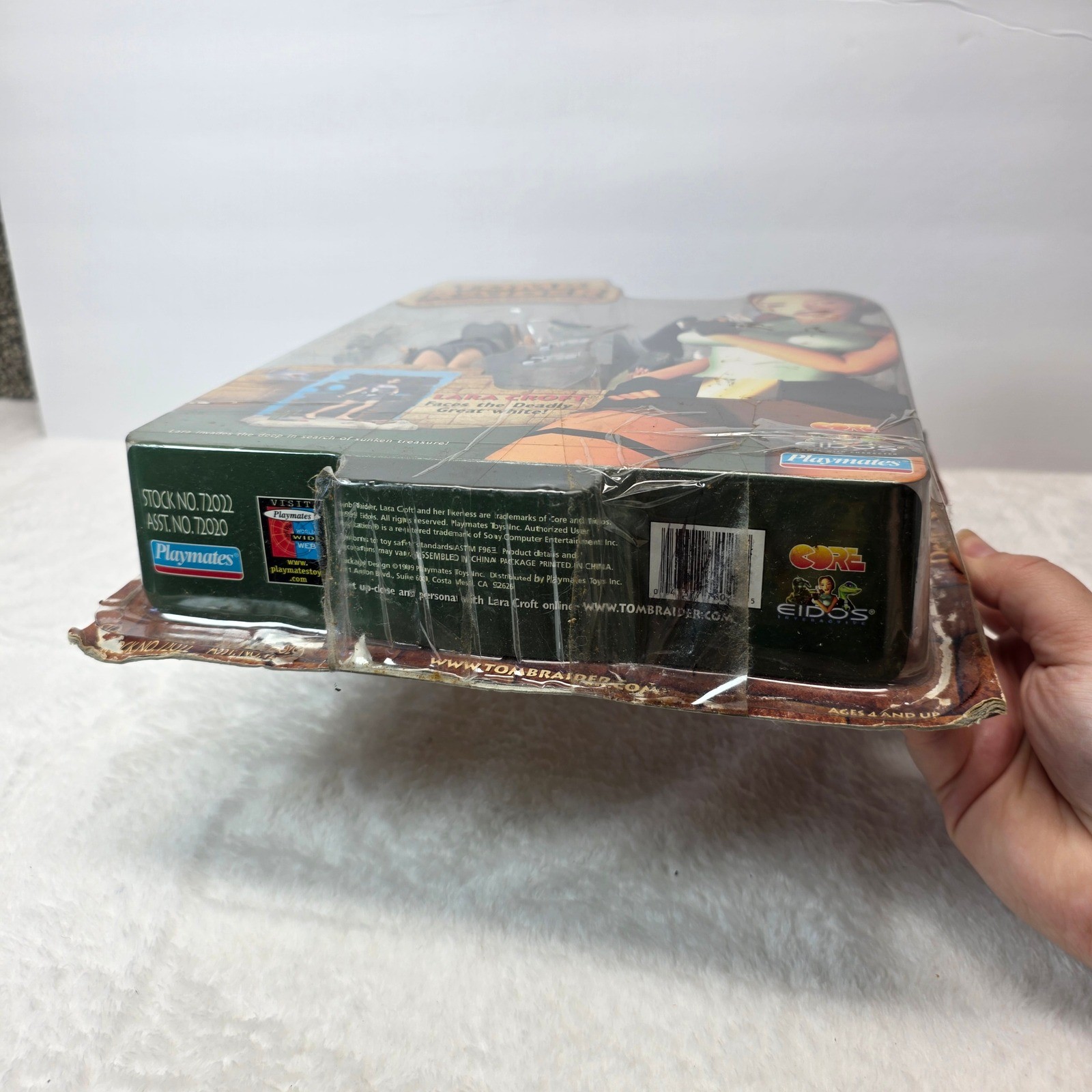Tomb Raider Adventure Of Lara Croft Deep Sea Shark Action Figure, Playmates 1999