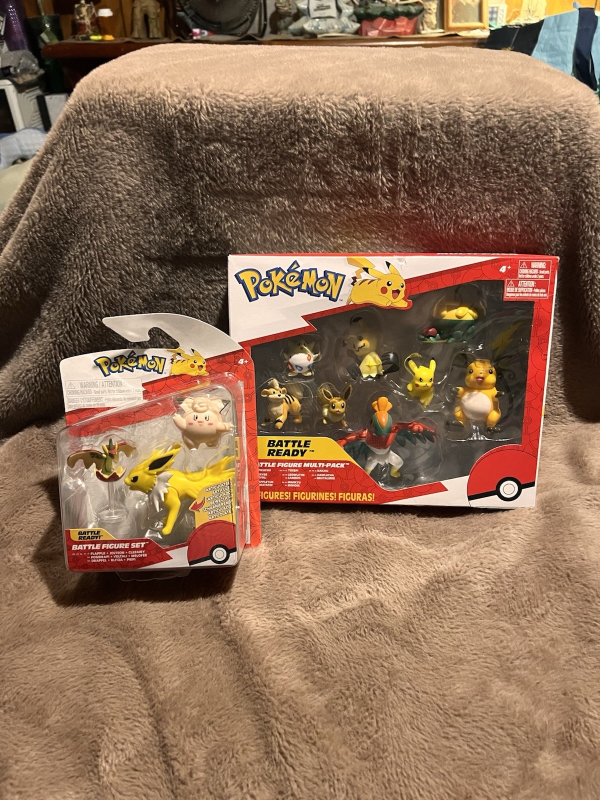 Pokémon Battle Figure 2 Pack Lot New In Box Collector Set 11 Total Figures