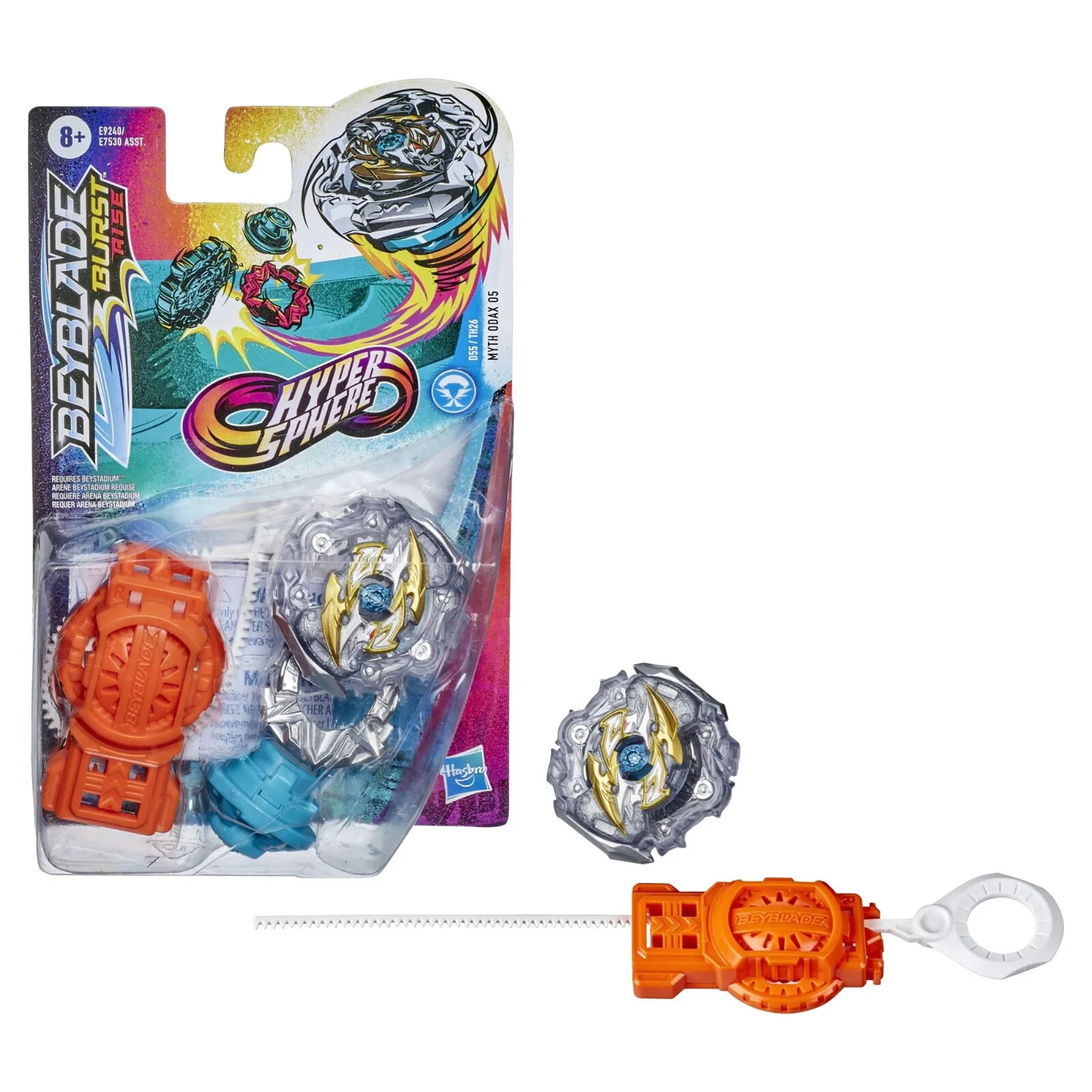 Beyblade Burst Rise Hypersphere Myth Odax O5 Starter Pack