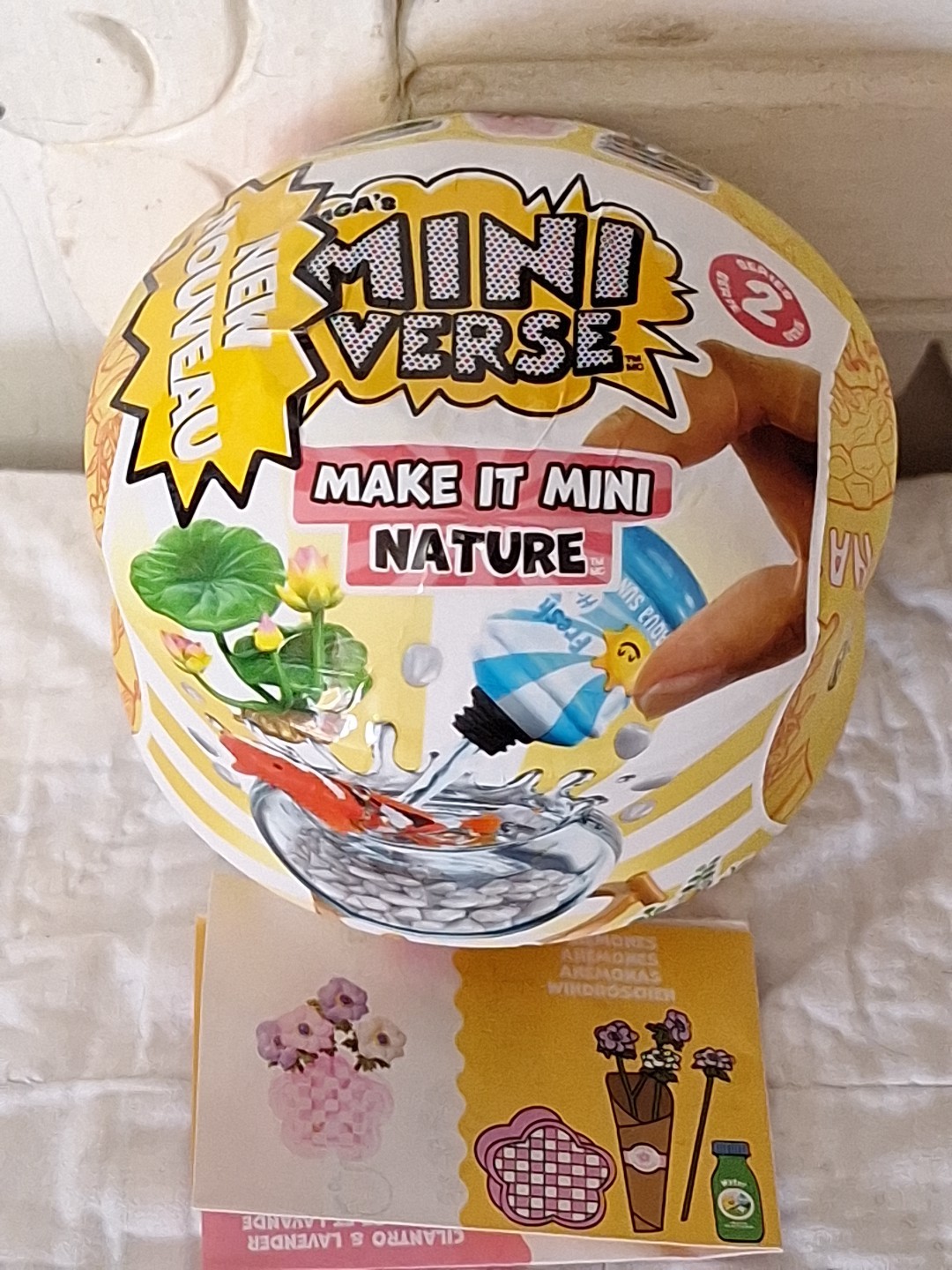 🌸 New Miniverse Make It Mini Nature Series 2 ANEMONES 🌸 Sealed Ball Great Gift