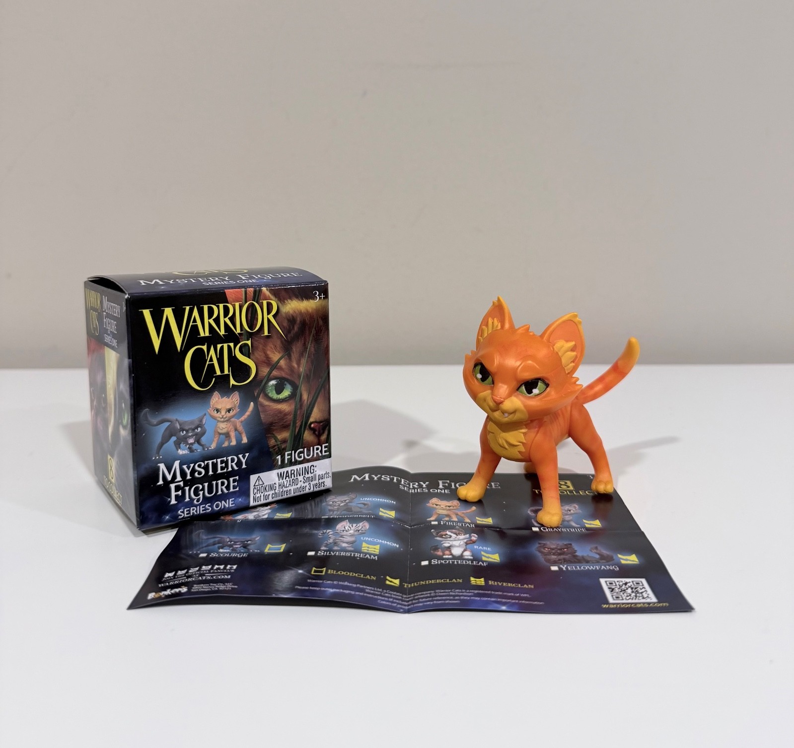 Warrior Cats 3&Prime; Mystery Figures Series 1 Choose Your Favorite New READ!!