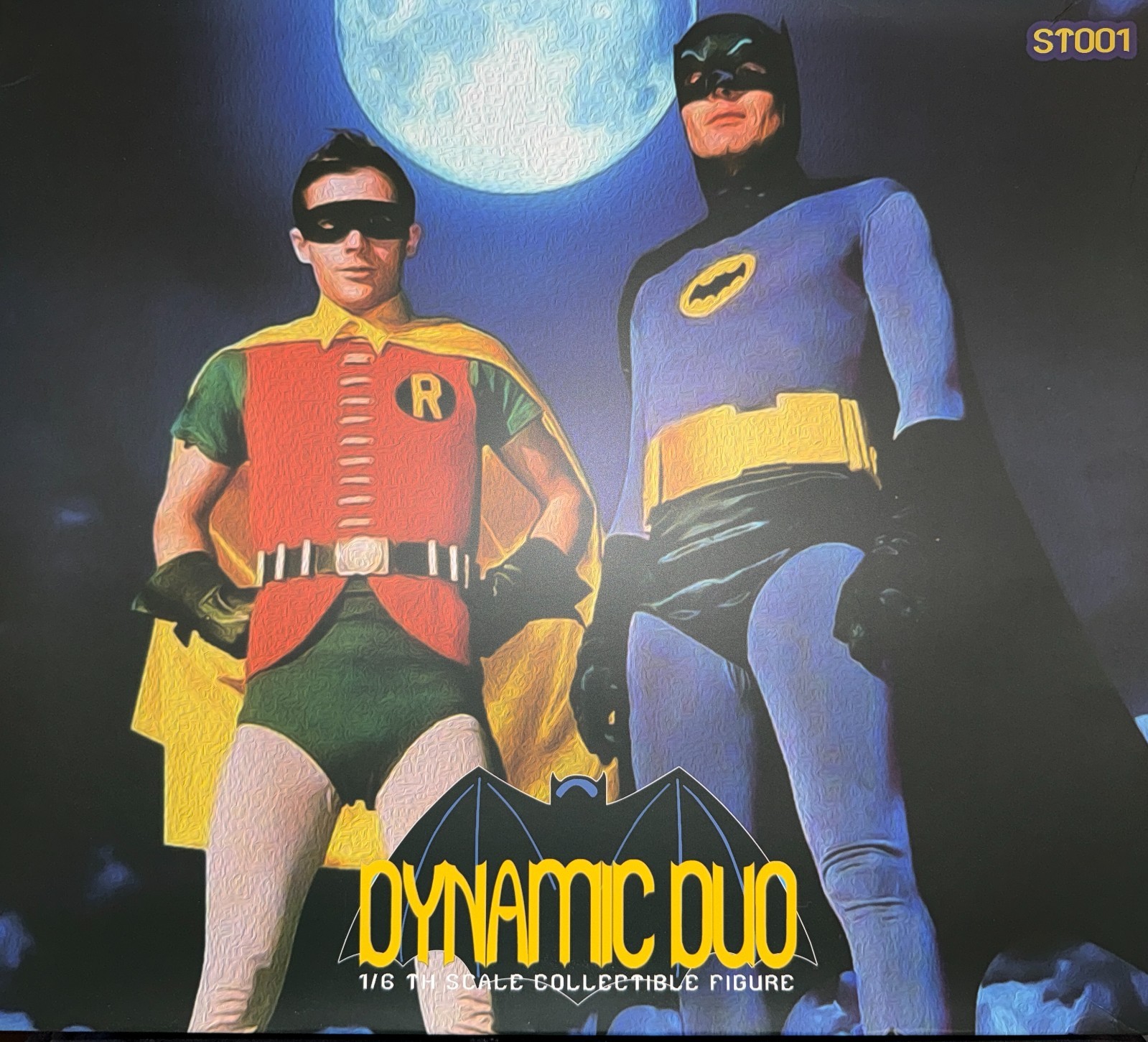Saturn Toys Dynamic Duo Batman & Robin Figure Set 1st Edition FREE US Shipping