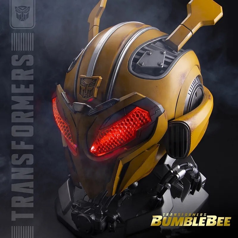 Killerbody Transforms Bumblebee 1:1 Electronic Remote & Voice Controlled Helmet