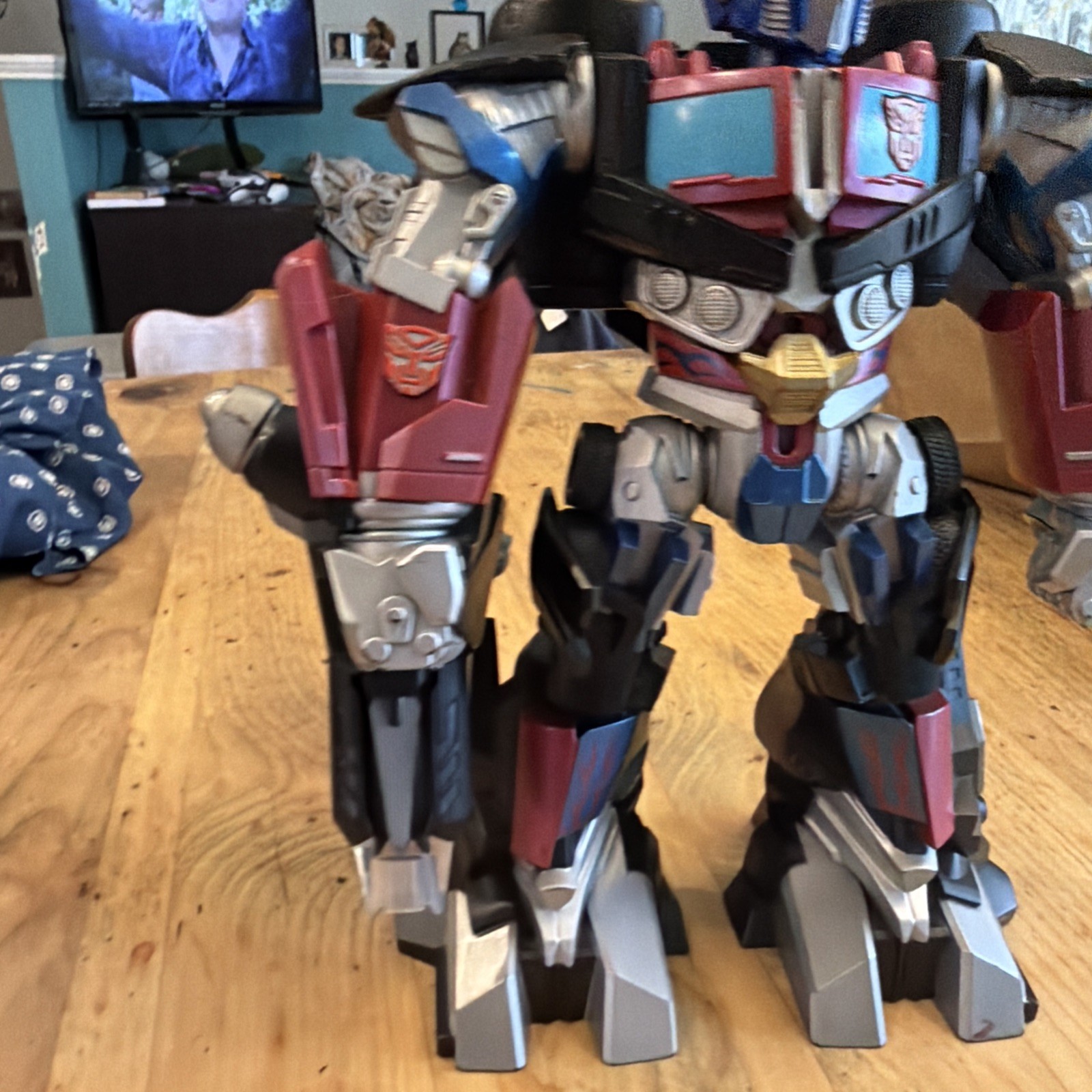 Transformers Mega Power Bots OPTIMUS PRIME Hasbro 12&Prime; 2008