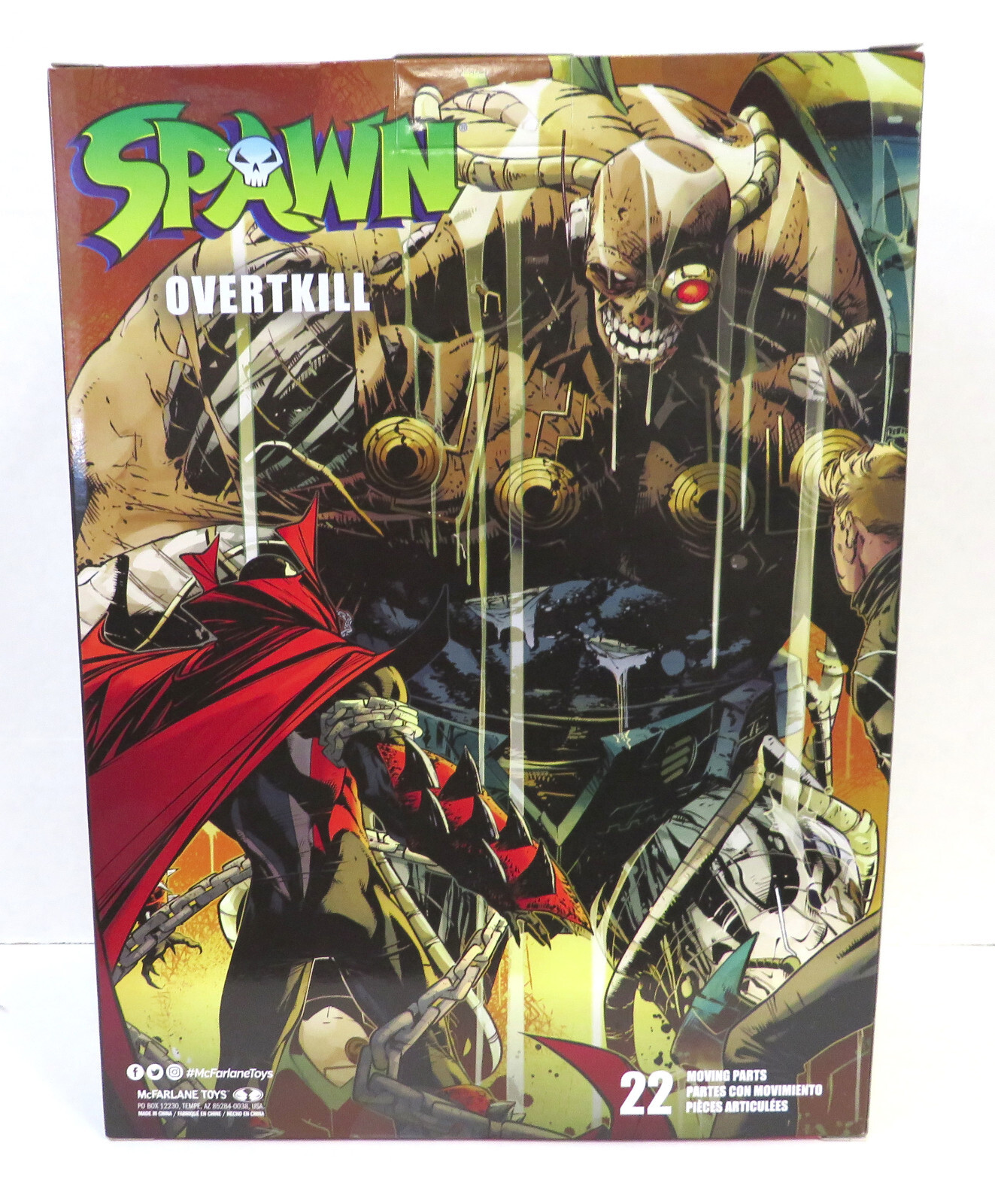 Spawn: Overtkill 12&Prime; Megafig Action Figure (2022) McFarlane New