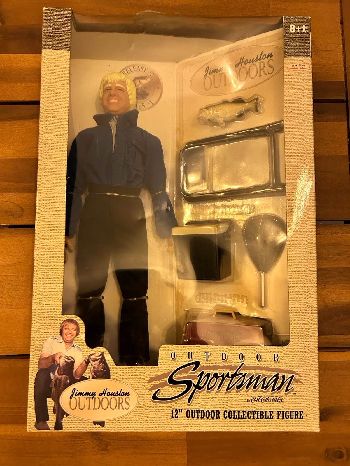 Outdoor Sportsman Jimmy Houston 12&Prime; Outdoor Collectible Action Figure Series 1