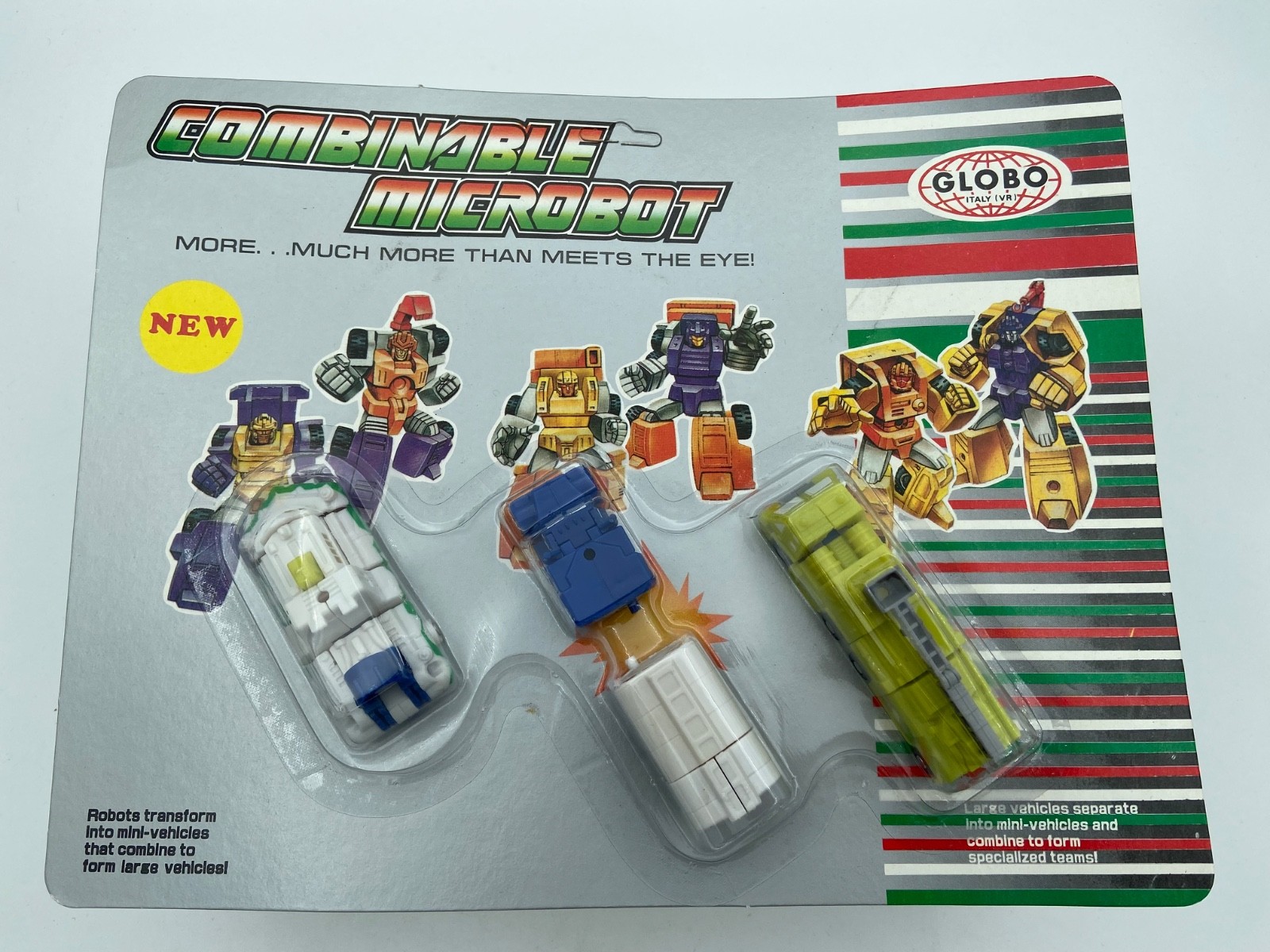 Transformers G1 Metro Squad micromasters Globo Italy KO Bootleg