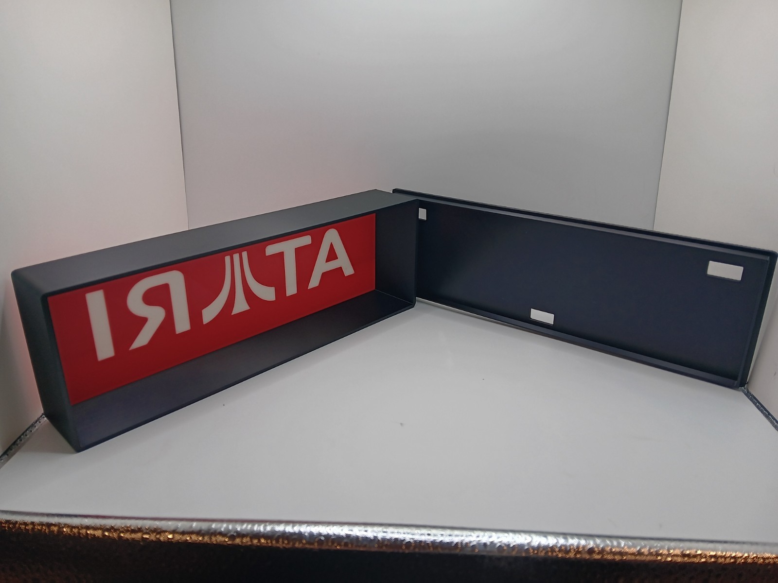 Retro ATARI 10&Prime; Light box sign display Atari Video Games Light box sign
