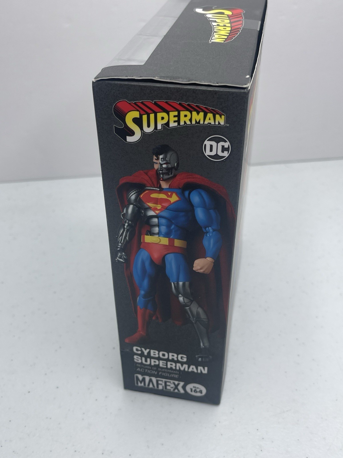 Mafex No. 164 Cyborg Superman BOX ONLY (The Return of Superman) Medicom