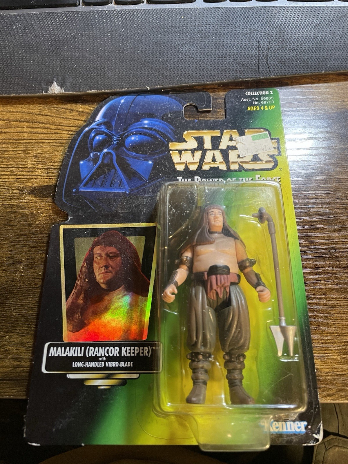 1997 Star Wars Power of the Force Malakili (Rancor Keeper) Action Figure