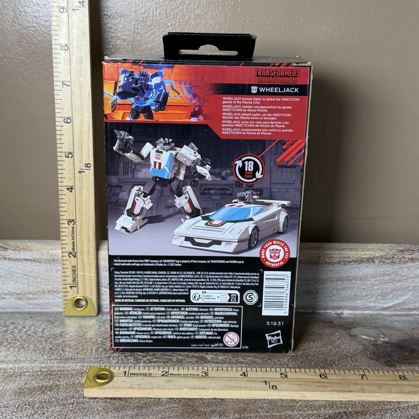 Transformers Studio Series 5&Prime; Deluxe Class – Devastation Wheeljack MTMTE NEW