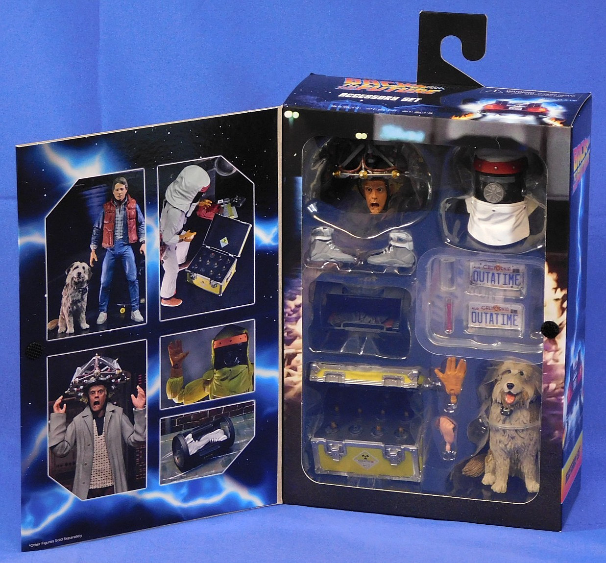 BACK TO THE FUTURE 35TH FIGURE ACCESSORY SET NECA RARE