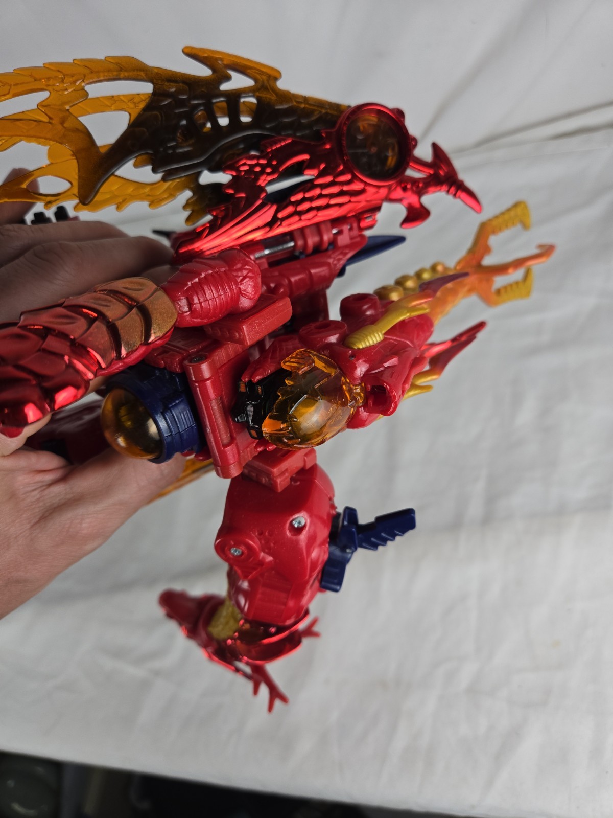 1999 Hasbro Transformers Beast Wars Transmetals 2 Megatron Dragon