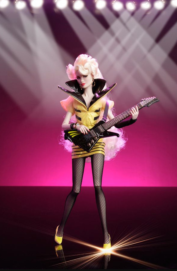 NRFB Integrity Toys The Stingers Jem the Holograms 2013 Rapture Fashion Doll