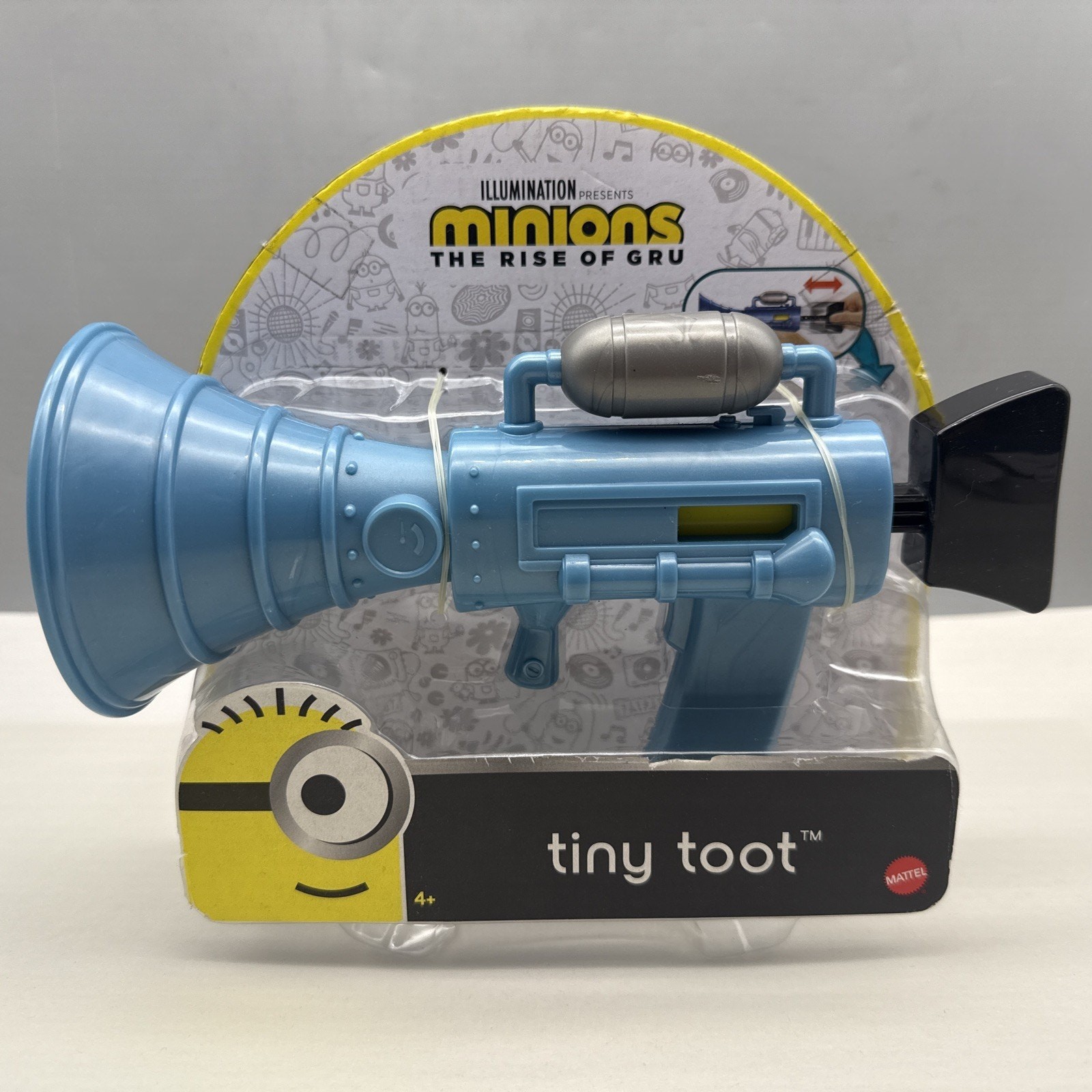 Minions The Rise of Gru Tiny Toot Attack Fart Firing Blaster Role Play Toy *READ