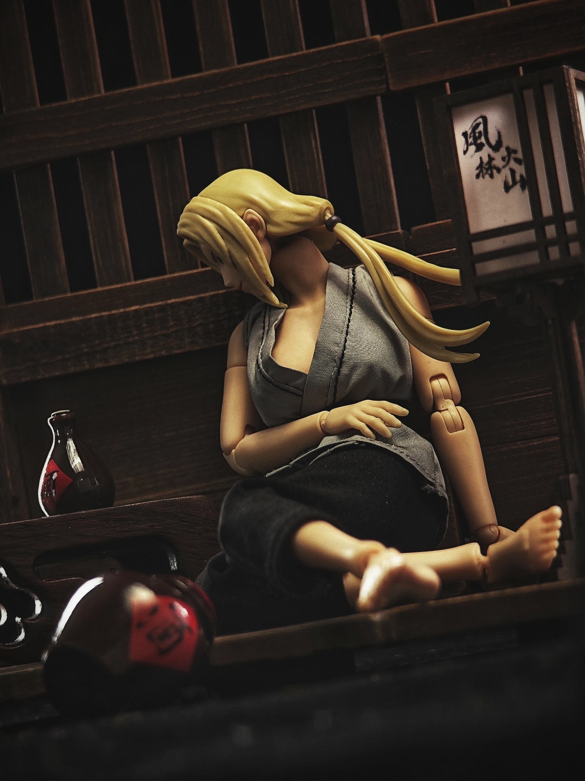 1/12 Custom Wired Cape For 6 » Crazy Action Figure Naruto Tsunade（No Figure）New