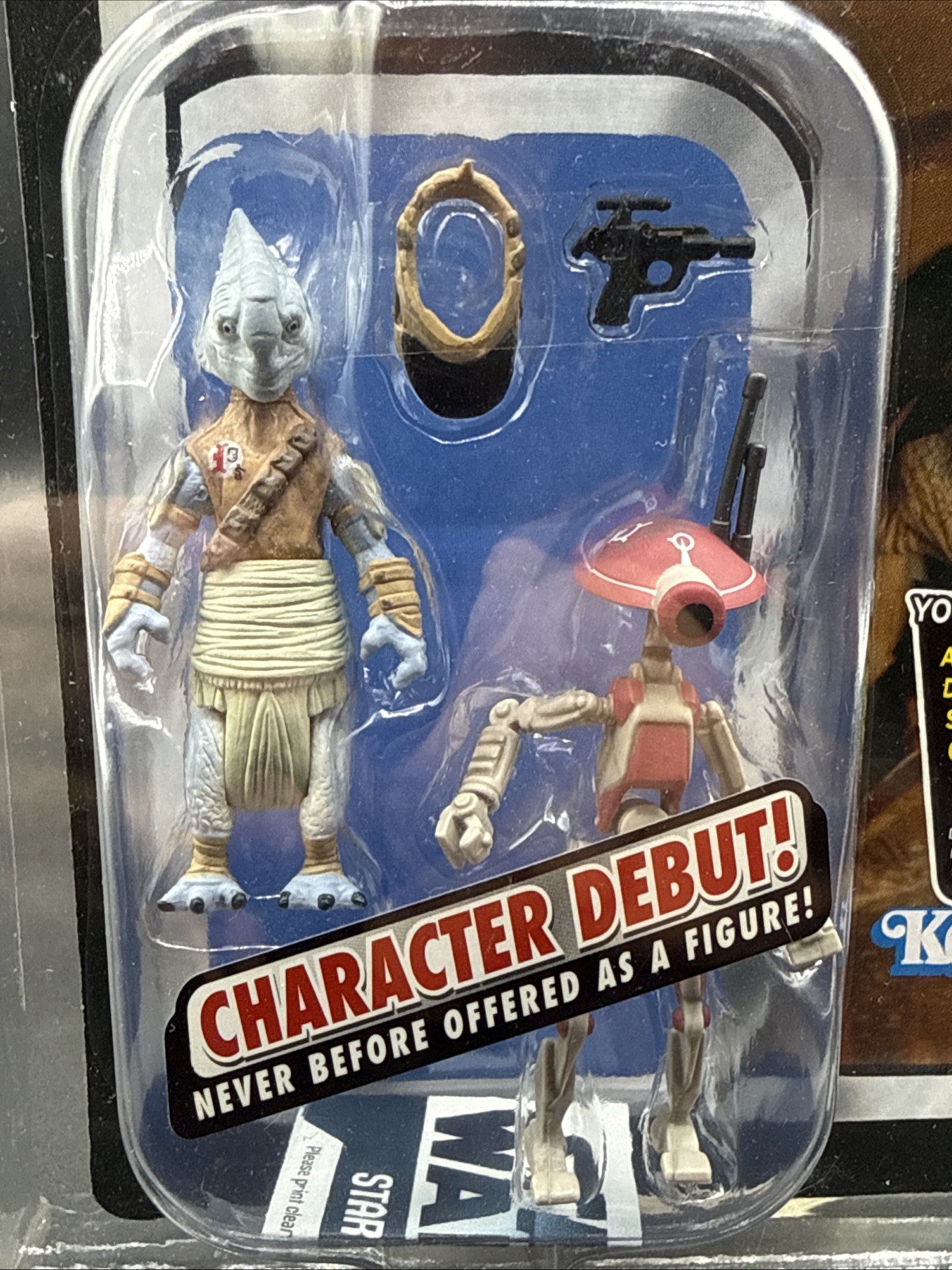 2011 Star Wars Kenner VC77 RATTS TYERELL & PIT DROID Character Debut UNPUNCHED